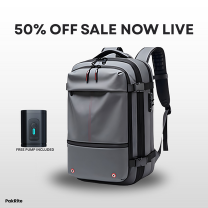 PakRite - Vacuum Compression Backpack
