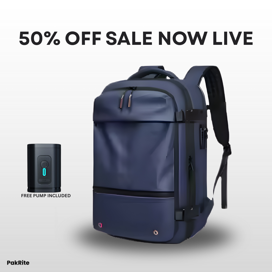 PakRite - Vacuum Compression Backpack