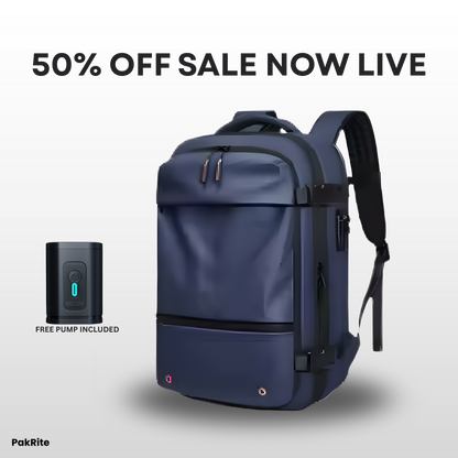 PakRite - Vacuum Compression Backpack