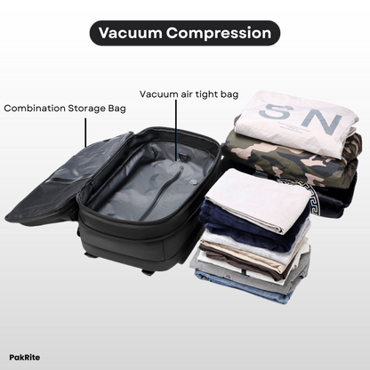 PakRite - Vacuum Compression Backpack