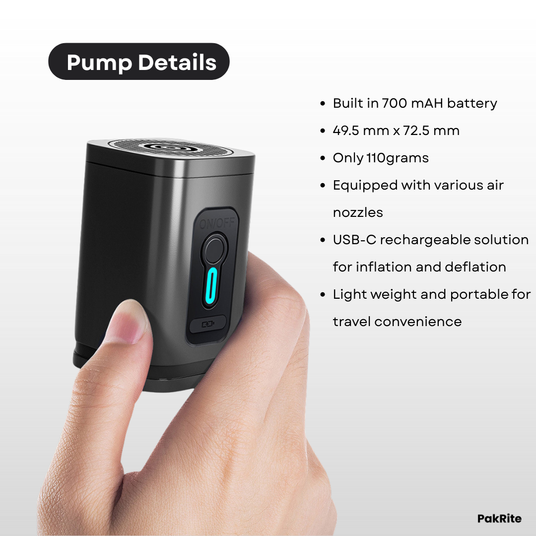 PakRite - Vacuum Compression Backpack