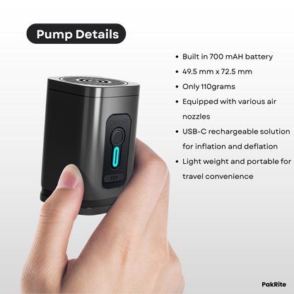 PakRite - Vacuum Compression Backpack